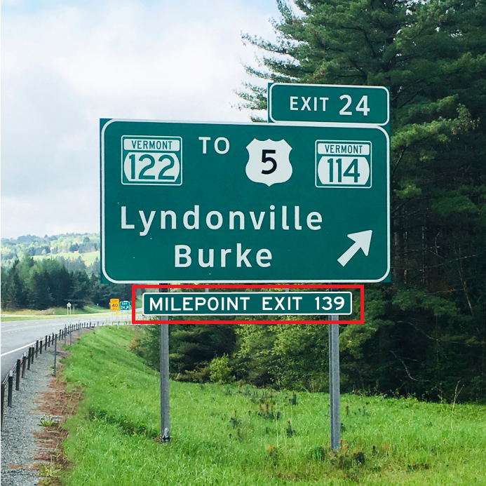 Vermont Exit Numbering Agency Of Transportation